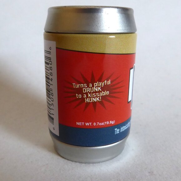 2004 THE SIMPSONS DUFF BEER EMPTY MINI ALUMINUM CAN MINT PACKAGE CONTAINER - Picture 2 of 9